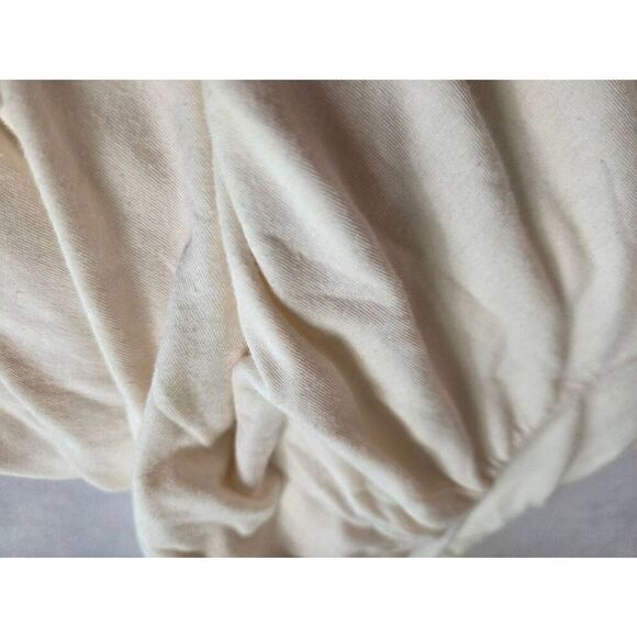 James Perse Fray Hem Pastel Blush Pink Adjustable Strap Cotton Midi Dress Sz. 1 - Picture 9 of 10